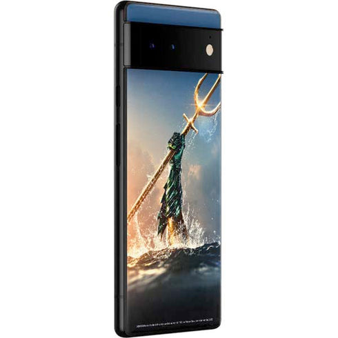 DC Comics Aquaman Movie Poster Trident Google Pixel 6 Skin